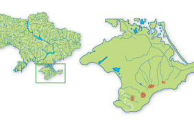 Карта поширення Сип білоголовий в Україні